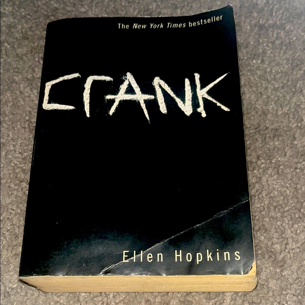 Crank NY Times Best Seller Award